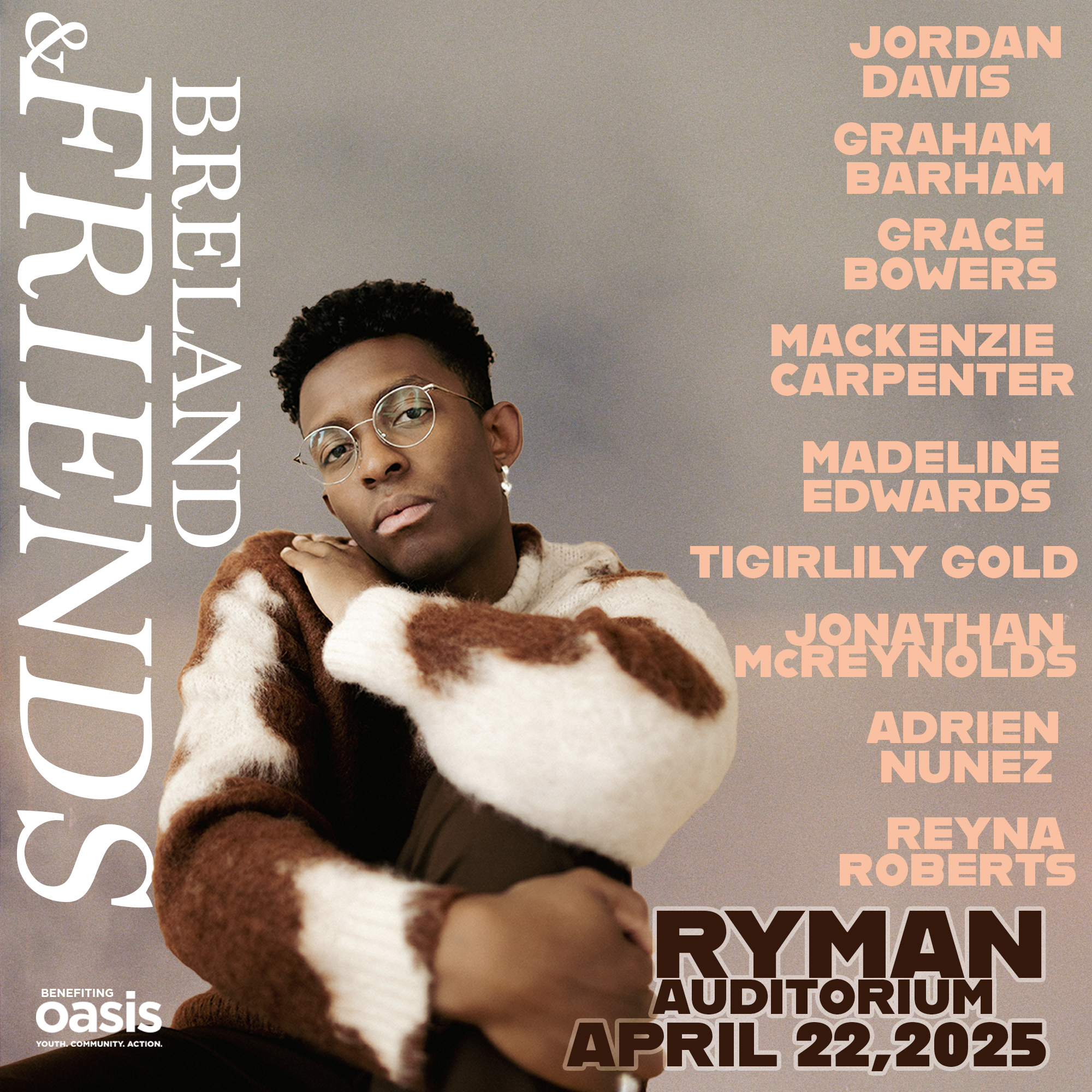 BRELAND & Friends Benefit Concert